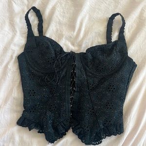 For Love and Lemons black corset top
